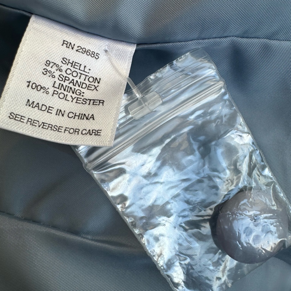 Pendleton Sky Blue 2 Button Velvet Courdaroy Ladi… - image 8